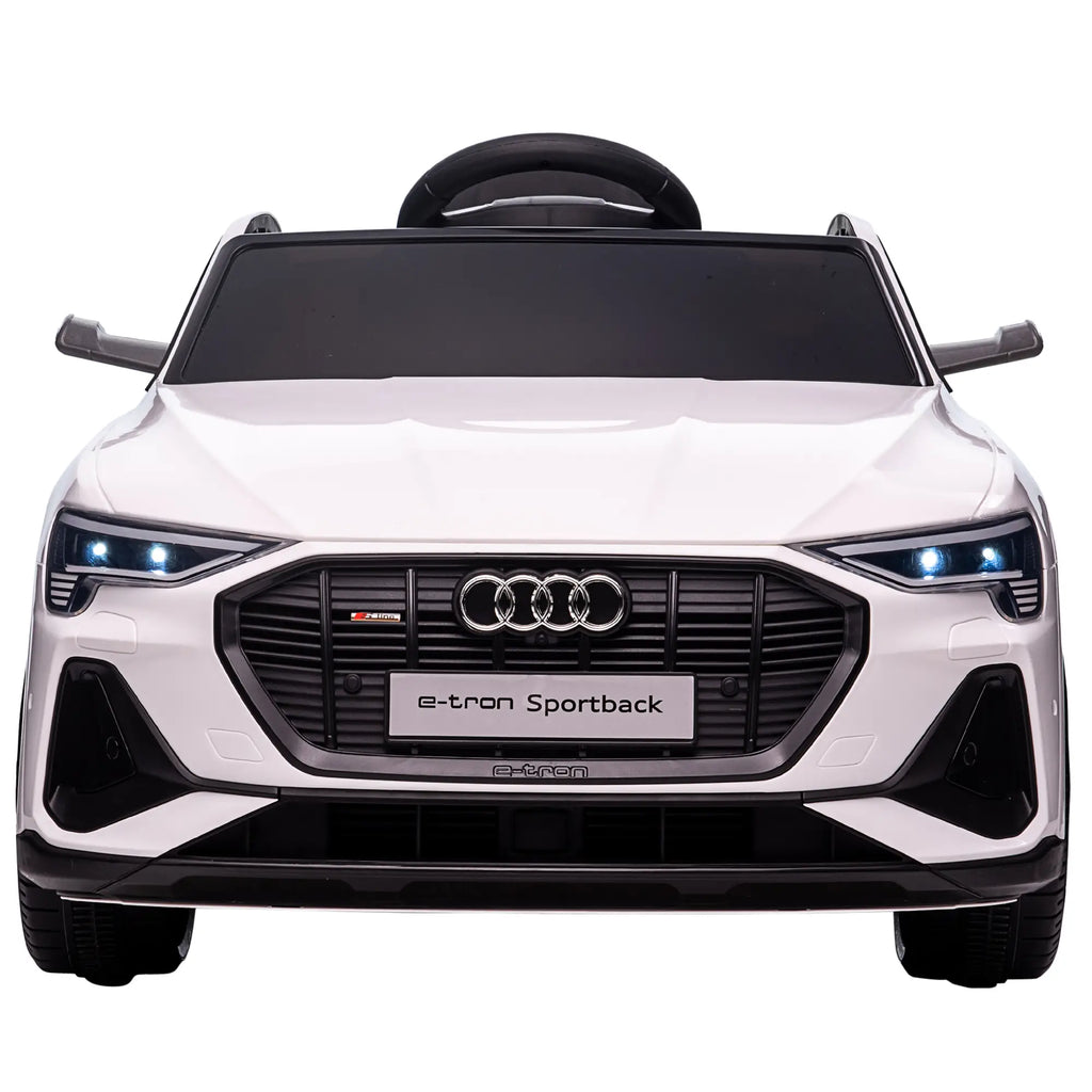 HOMCOM Audi E-tron Kinderauto 12V mit Fernbedienung