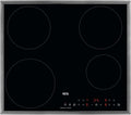 AEG Induktionskochfeld autark 60cm / 4 Zonen mit 2x Power-Funktion für schnelles Kochen / 9 Stufen / Edelstahlrahmen / Timer / Touch-Bedienung / Kindersicherung / Restwärmeanzeige / IKB6430AMB