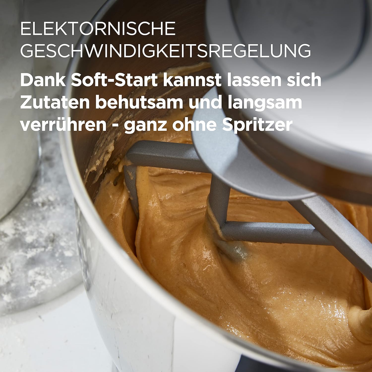 Kenwood kMix KMX750RD Küchenmaschine, 5 l Edelstahl Schüssel, Safe-Use-Sicherheitssystem, Metallgehuse, 1000 Watt, inkl. 3-Teiligem Patisserie-Set und Spritzschutz, Rot