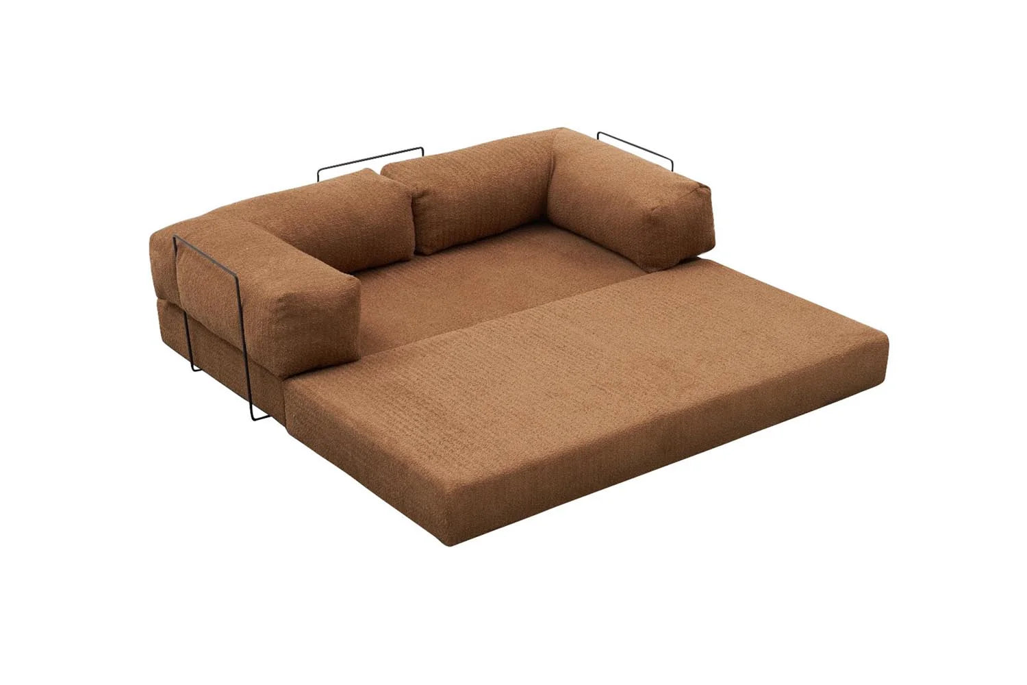 Comfort 3er Sofa - Braun