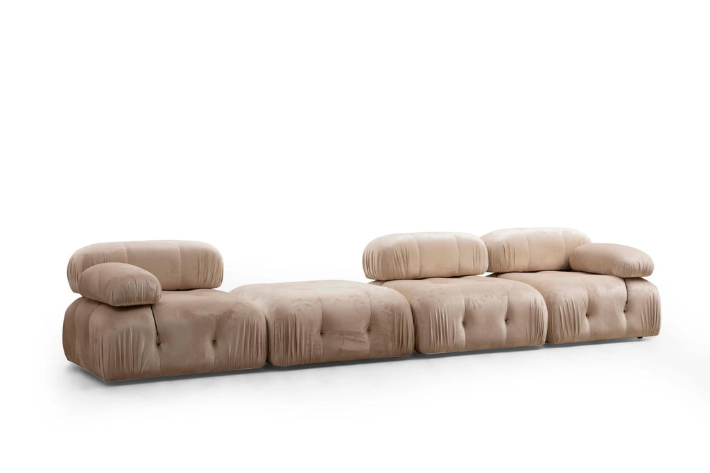 Bubble Corner ( L1 Ecksofa - Sahne