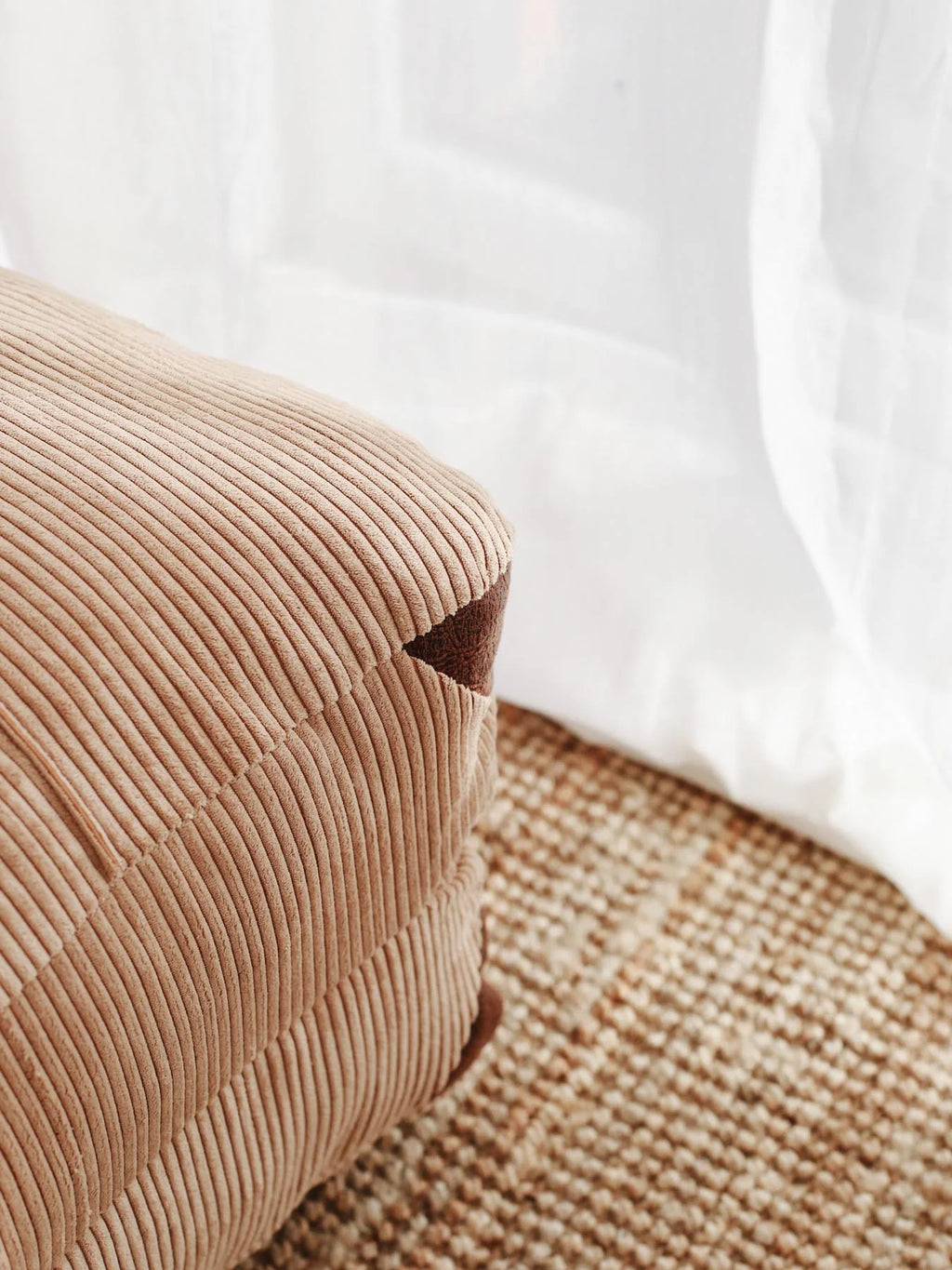 Fold Kadife Bettsofa - Kamel