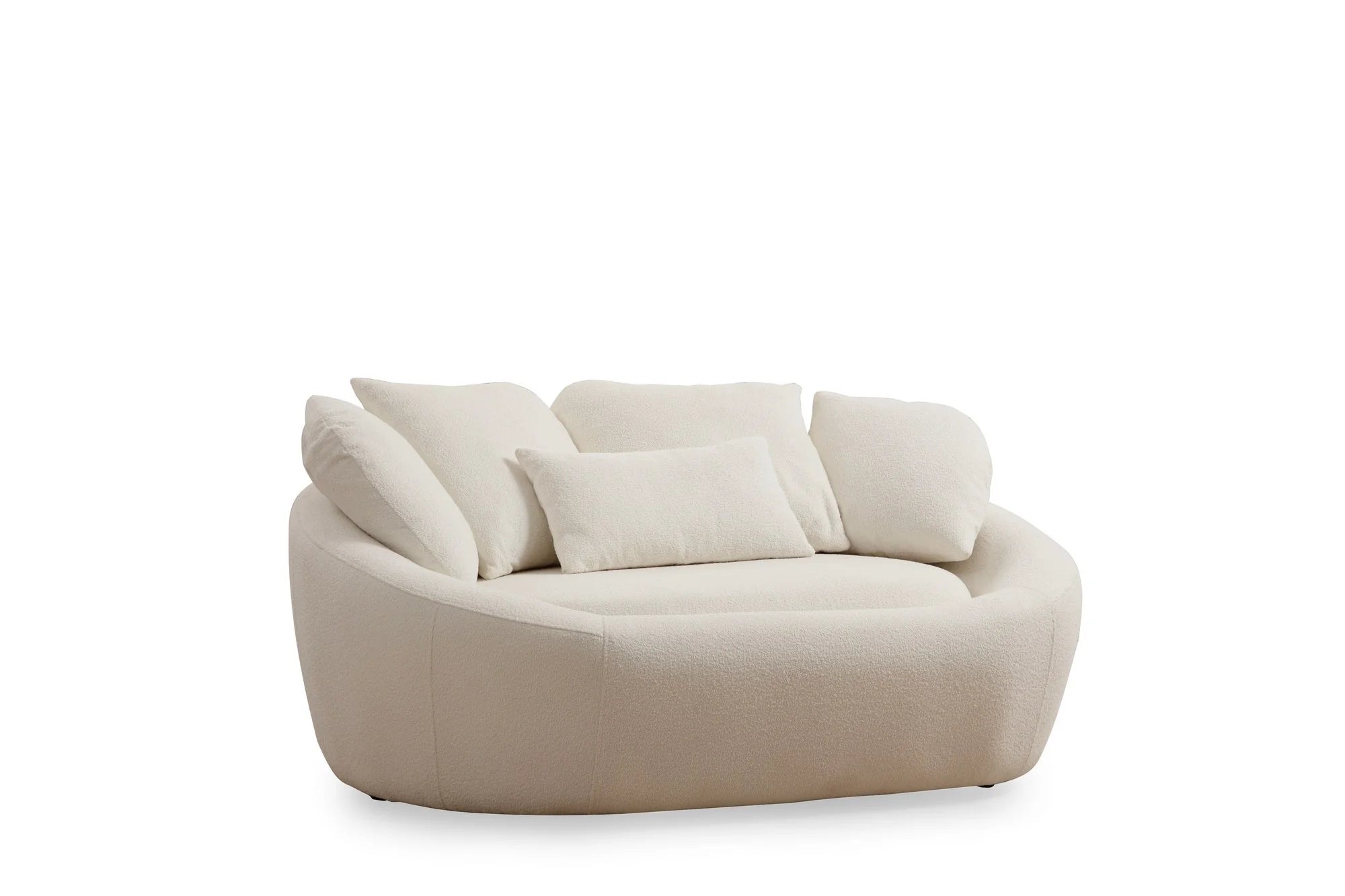 Midye 2er Sofa - Sahne