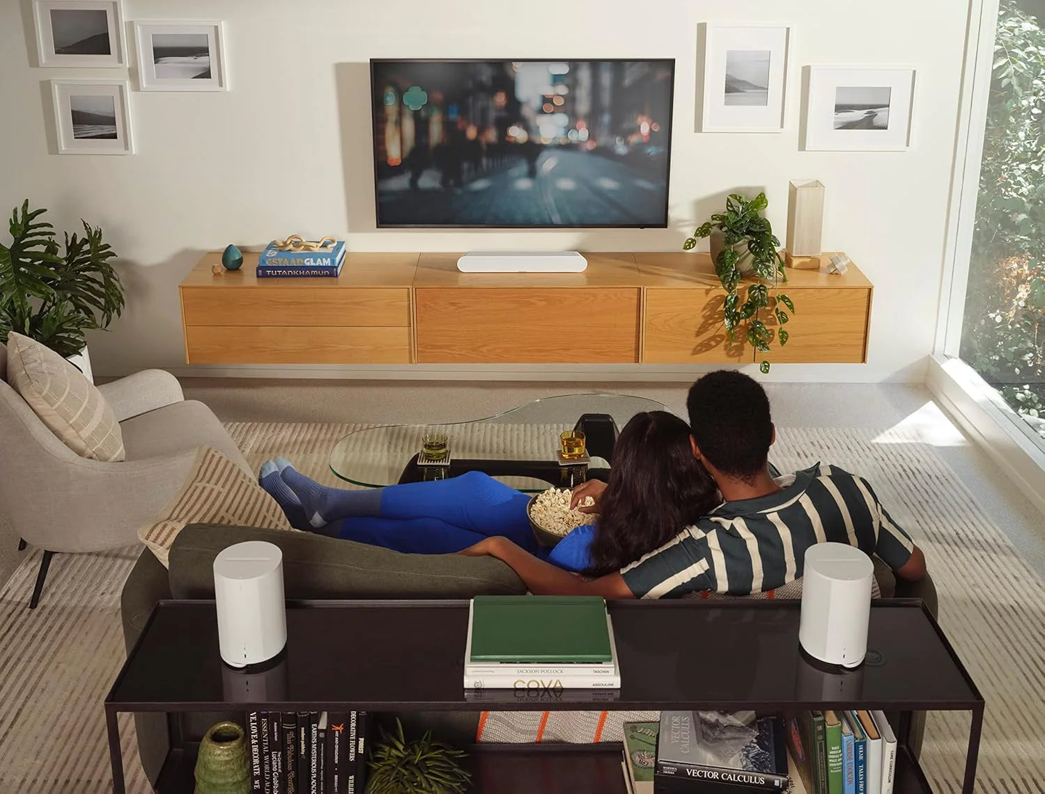 Sonos Era 100 | Smart Speaker mit WLAN, Bluetooth, kompatibel mit   Alexa - Schwarz