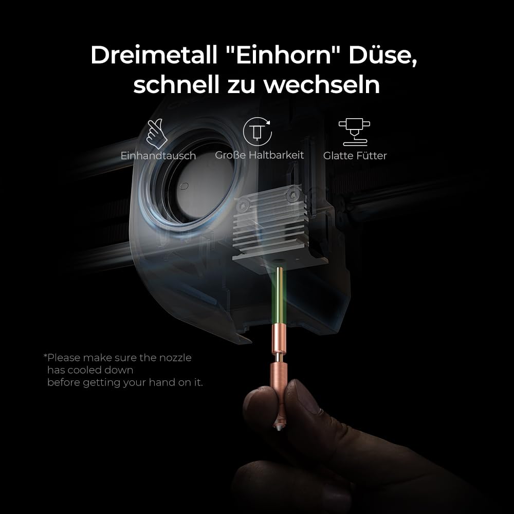 Creality K2 Plus Combo 3D-Drucker, 16-Farben Multimaterial-Druck, 350³mm XXL-Bauraum, Servo-Direktantrieb, Dual-KI-Kameras, Ultra-Leise