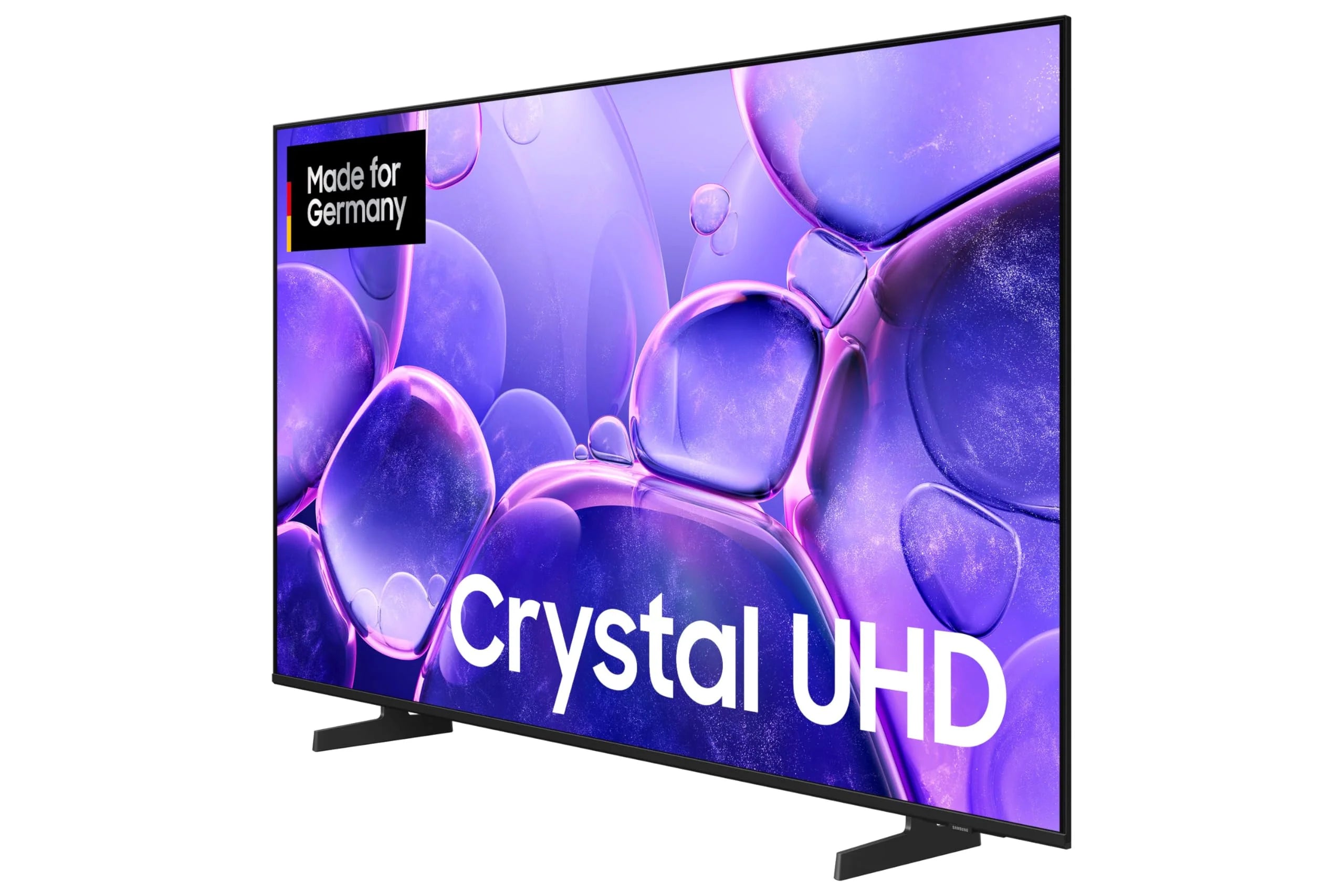 Samsung Crystal UHD U8079F 4K 43 Zoll (108 cm) LED Fernseher, Crystal Prozessor 4K, MetalStream Design, SmartThings, AI Upscaling, Gaming Hub, Knox Security, Kostenlose Inhalte, Smart TV