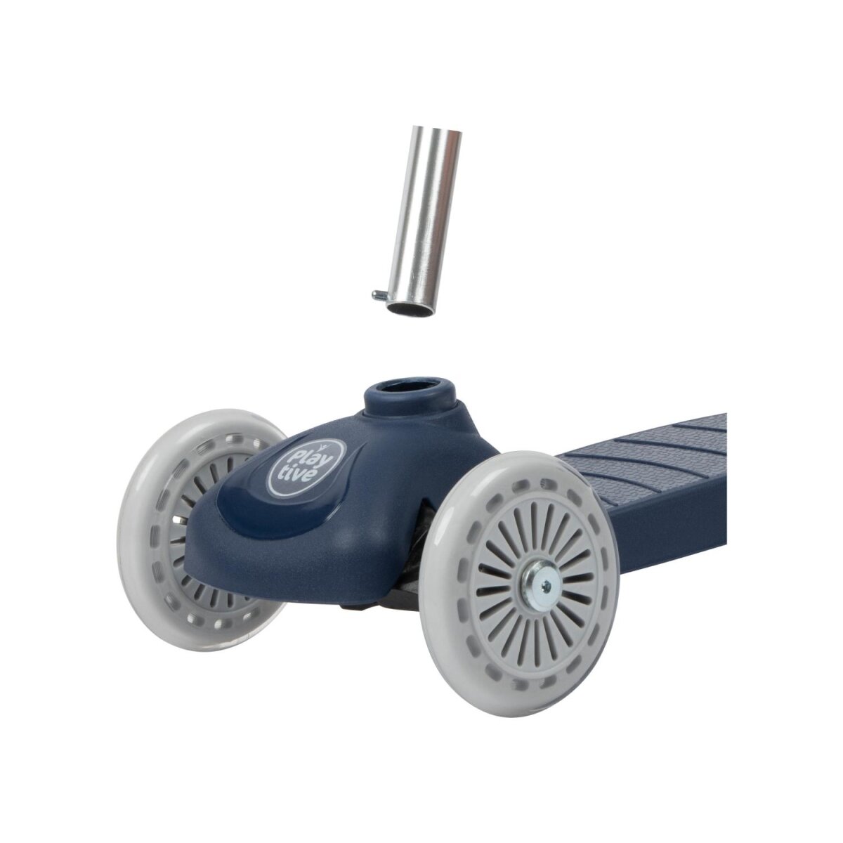Playtive 4-in-1 Tri-Scooter, mit Stützrädern (Blau) - B-Ware neuwertig