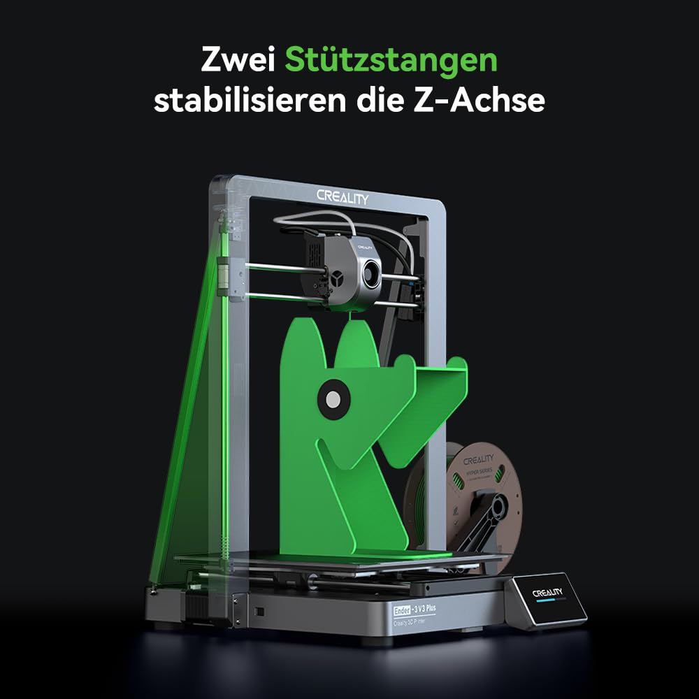 Creality K2 Plus Combo 3D-Drucker, 16-Farben Multimaterial-Druck, 350³mm XXL-Bauraum, Servo-Direktantrieb, Dual-KI-Kameras, Ultra-Leise