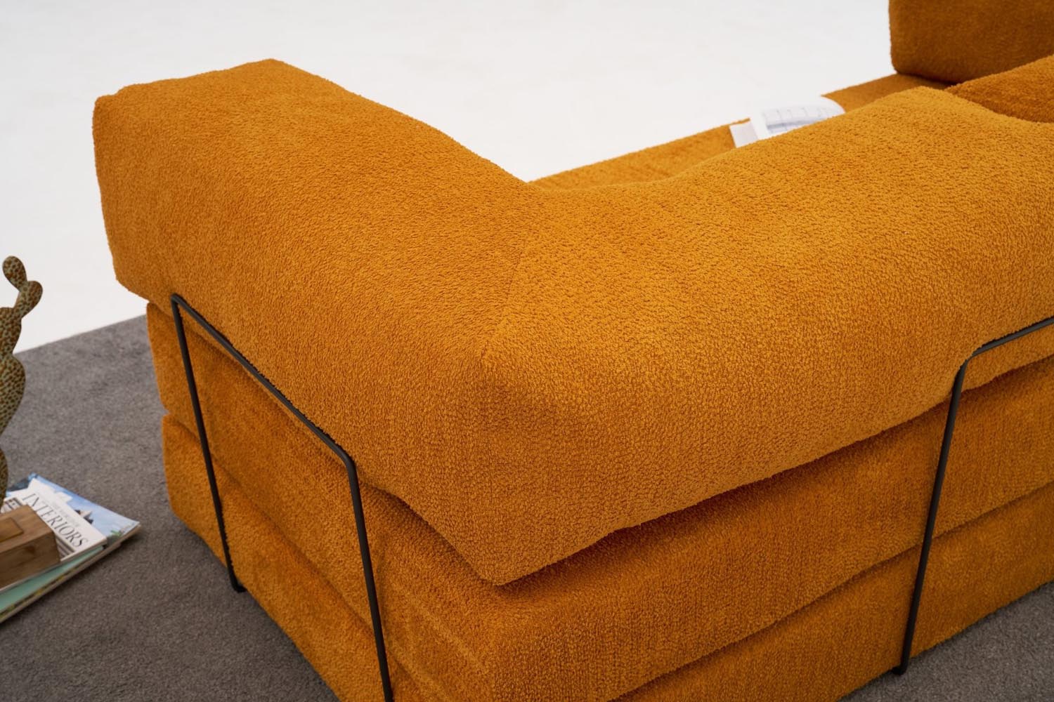 Comfort 3er Sofa - Orange