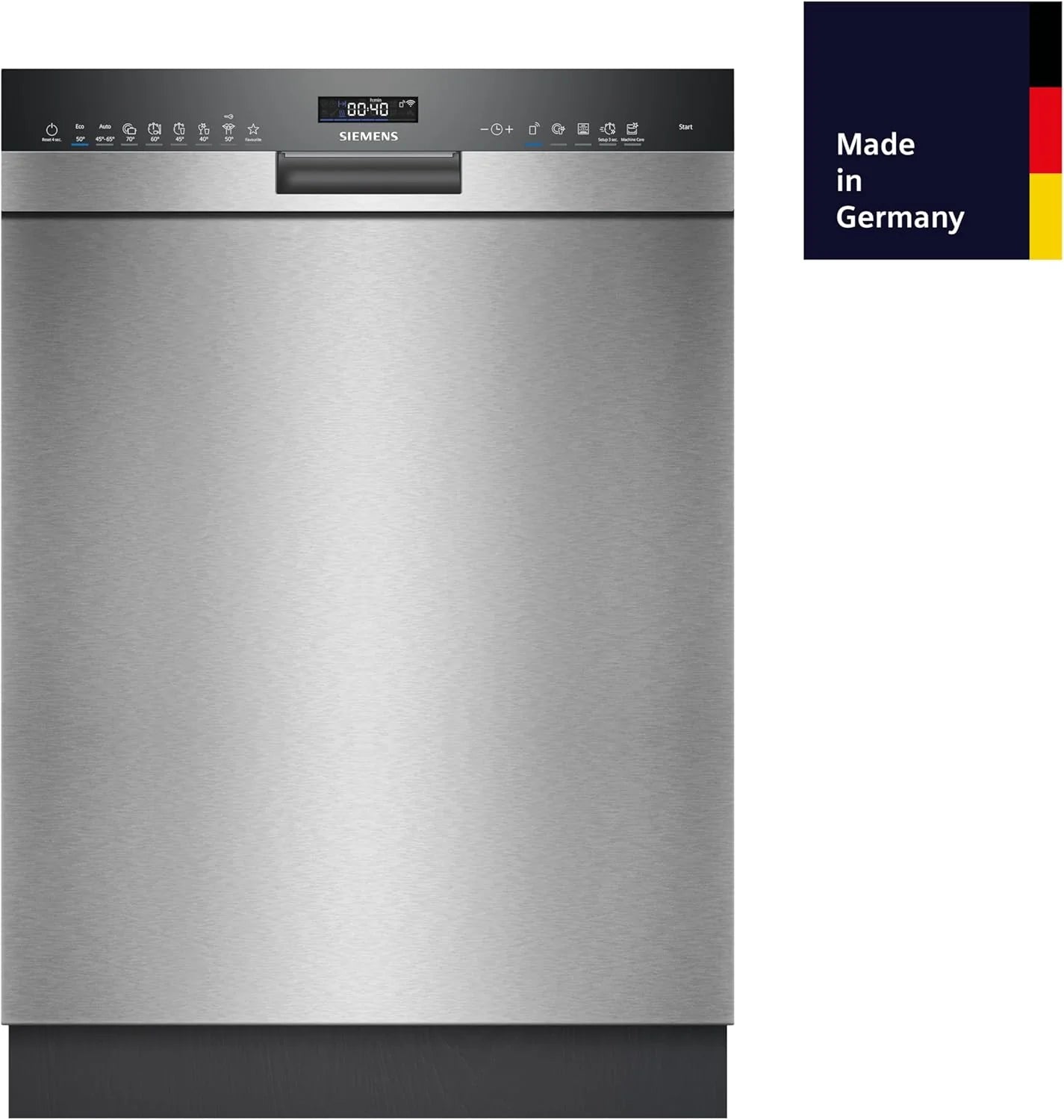 Siemens SN63EX14VE, iQ300 Smarter Geschirrspüler, Vollintegrierte Spülmaschine mit Besteckschublade, 60 cm, Auto Türöffnung dank autoOpen dry, Besonders leise durch iQdrive-Motor, infoLight aquaStop