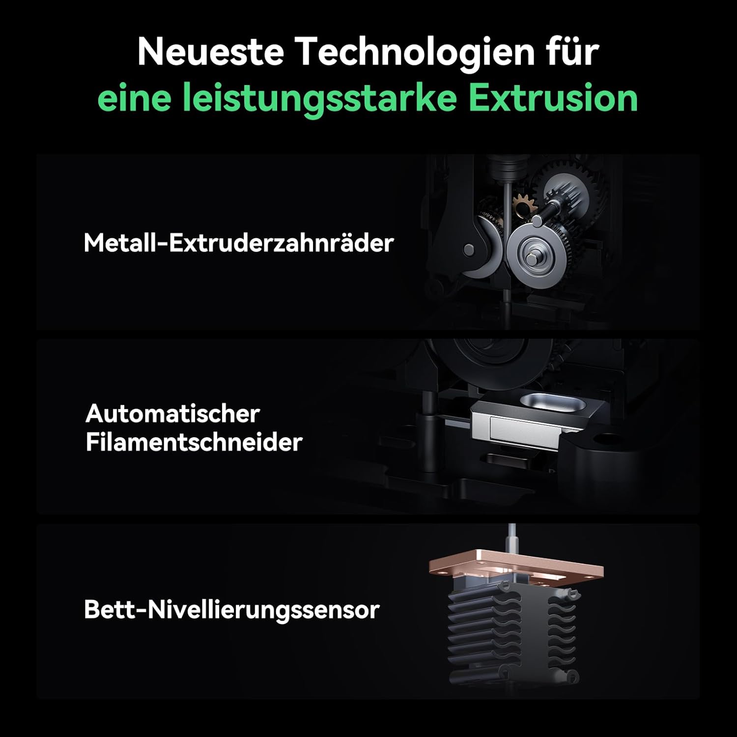 Creality K2 Plus Combo 3D-Drucker, 16-Farben Multimaterial-Druck, 350³mm XXL-Bauraum, Servo-Direktantrieb, Dual-KI-Kameras, Ultra-Leise