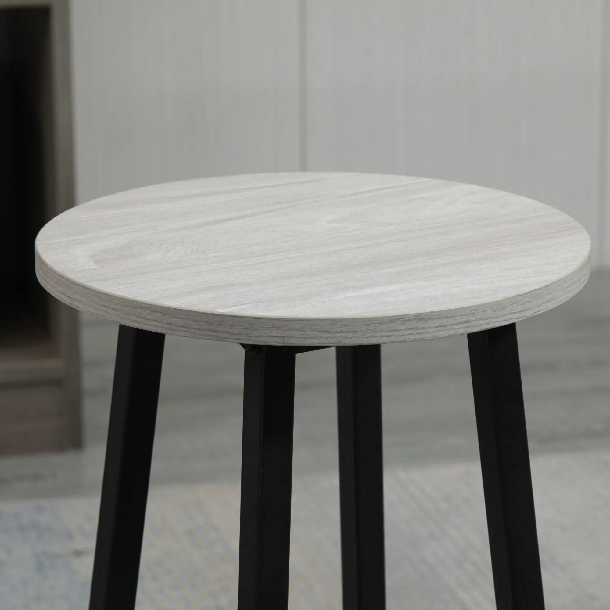 HOMCOM Bartisch-Set 6-teilig kombinierbar platzsparend Essgruppe