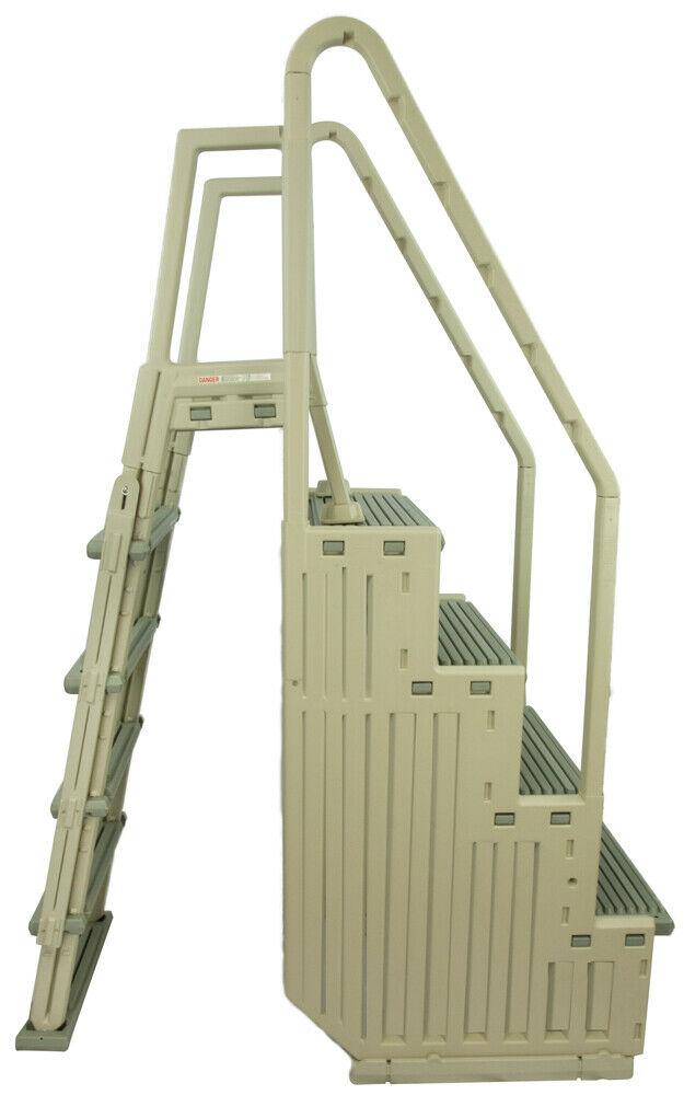 Confer Step 1 & In-Pool Ladder Aufstellpoolsystem – Farbe auswählen