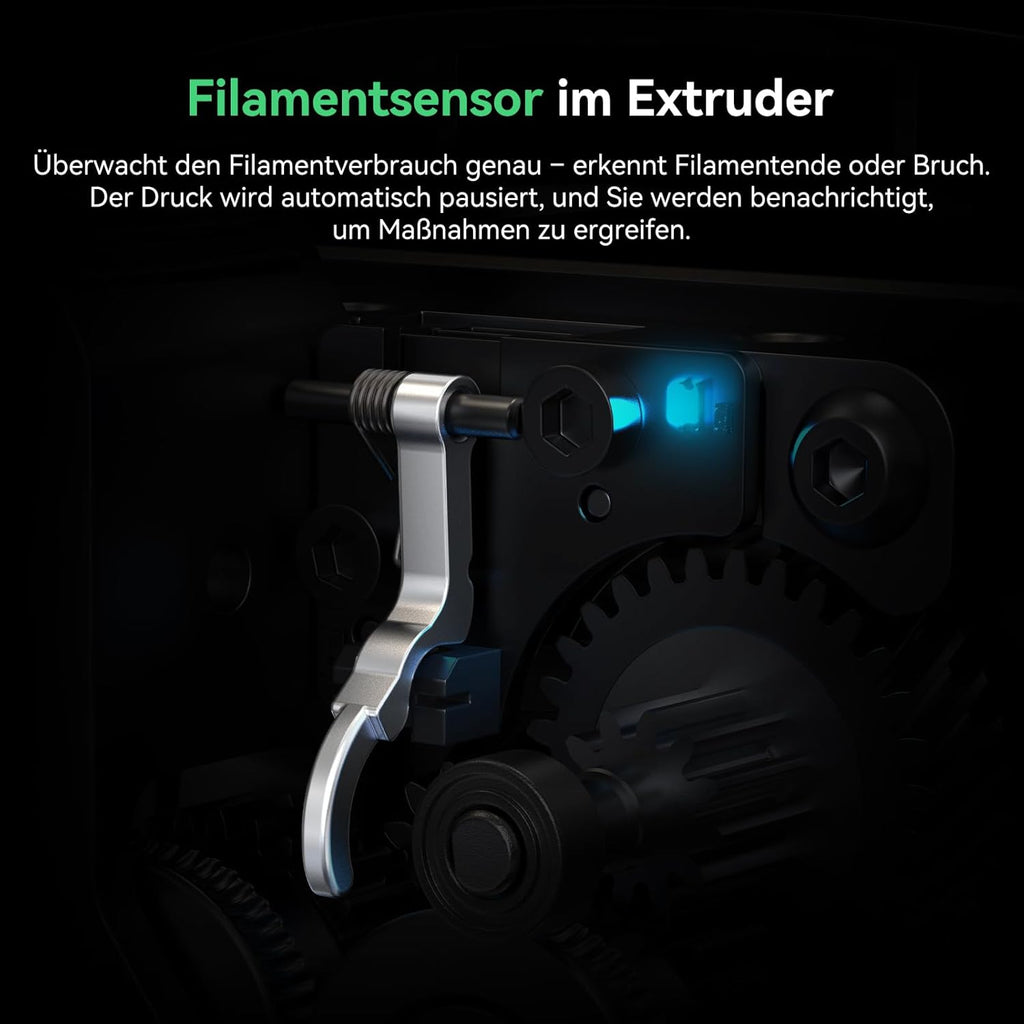 Creality K2 Plus Combo 3D-Drucker, 16-Farben Multimaterial-Druck, 350³mm XXL-Bauraum, Servo-Direktantrieb, Dual-KI-Kameras, Ultra-Leise