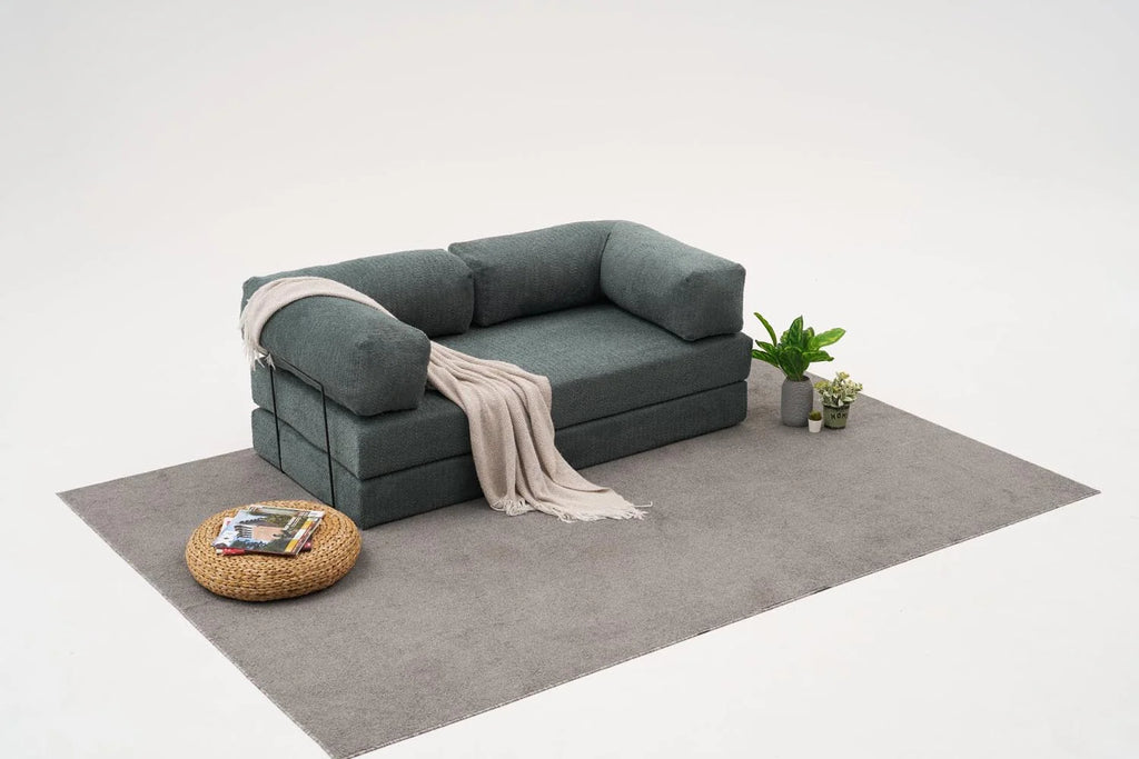 Comfort 3er Sofa - Grün