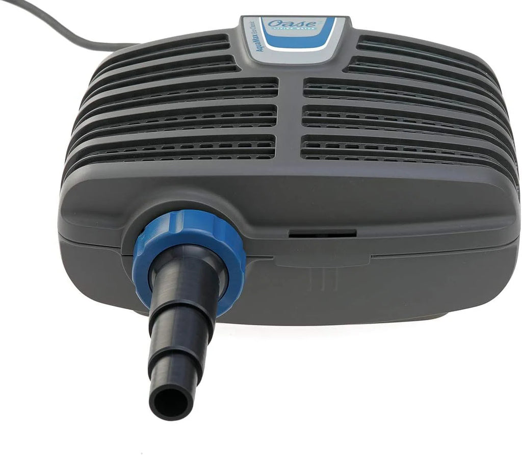 OASE 51096 Filter und Bachlaufpumpe AquaMax Eco Classic 5500, 5300 l/h Förderleistung, energiesparende Bachlaufpumpe, Teichpumpe, Filter, Pumpe, Bachlauf, Dunkelgrau