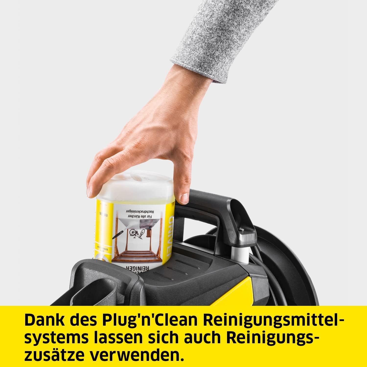 Kärcher Hochdruckreiniger K 7 Premium Power Home, Druck: 180 bar, Durchfluss: 600 l/h, Flächenleistung: 60 m²/h, Leistung: 3.000 W, Schlauchtrommel, mit Pistole, Dreckfräser, Strahlrohr