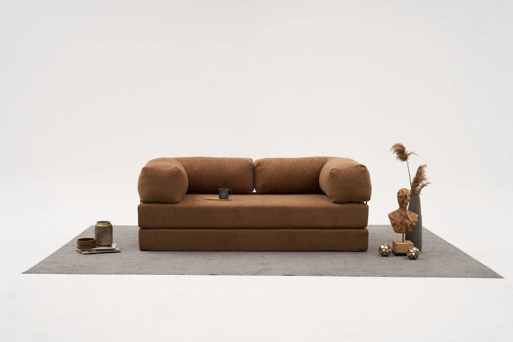 Comfort 3er Sofa - Braun