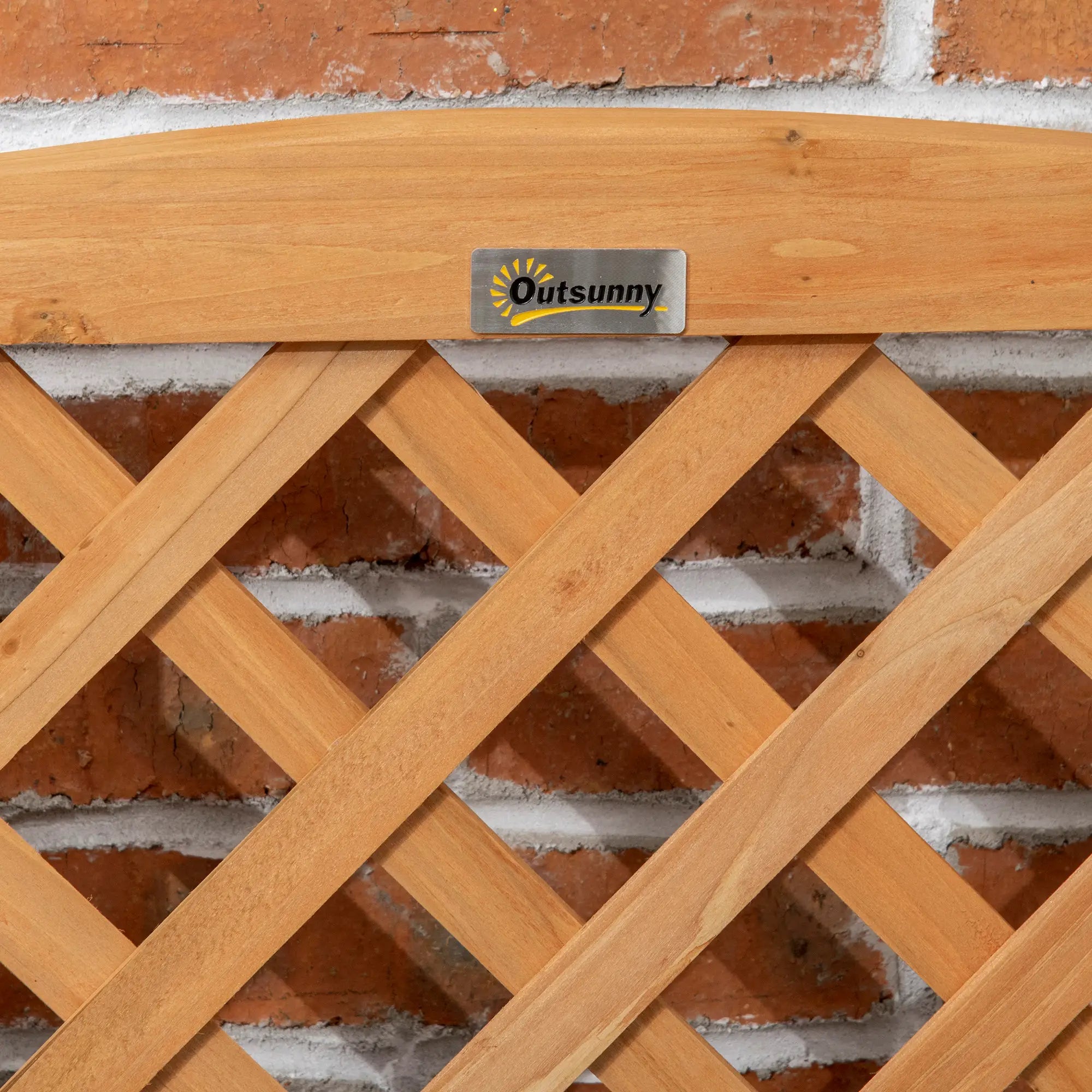 Outsunny Hochbeet Pflanztreppe rustikales Fass-Design mit Rankgitter Massivholz