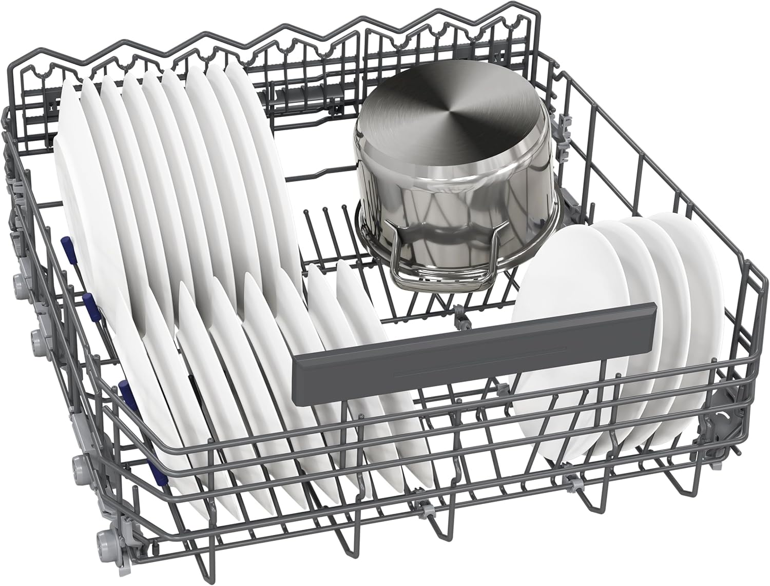 Siemens SX95EX12CE, iQ500 Smarter Geschirrspüler, Vollintegrierte Spülmaschine, 60 cm, Made in Germany, XXL, Besteckschublade, Extra leise, varioSpeed,autoOpen dry, glassZone, varioScharnier