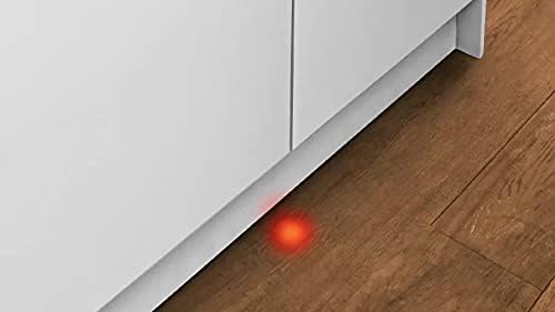 Bosch SRV2HKX41E Serie 2 Geschirrspüler Vollintegriert, 45 cm breit, Besteckkorb, Extra Trocknen auf Knopfdruck, InfoLight rot, AquaStop Schutz gegen Wasserschäden, Mehrfarbig