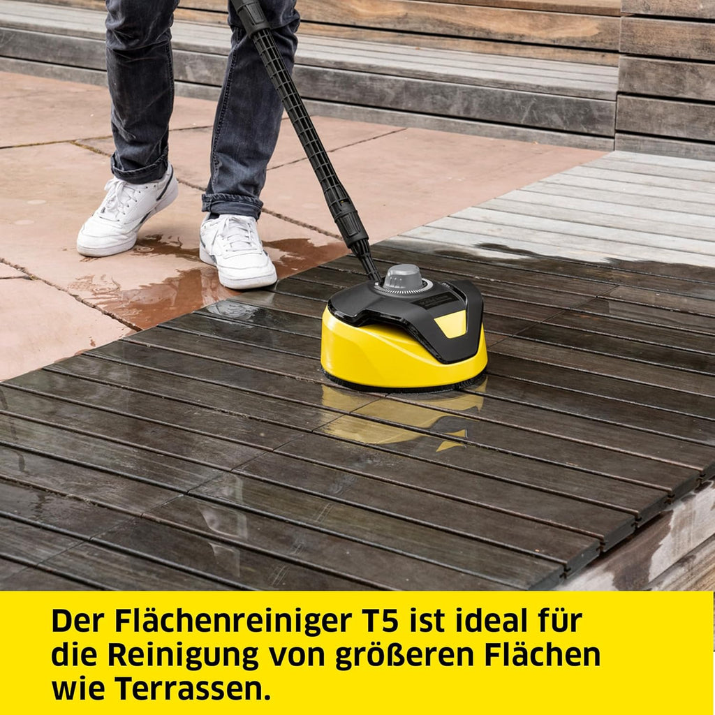 Kärcher Hochdruckreiniger K 5 Power Control, Druck: max. 145 bar, Fördermenge: 500 l/h, Flächenleistung: 40 m²/h, Wasserfilter, Gewicht: 13 kg, Hochdruckschlauch und -pistole, Dreckfräser, Strahlrohr