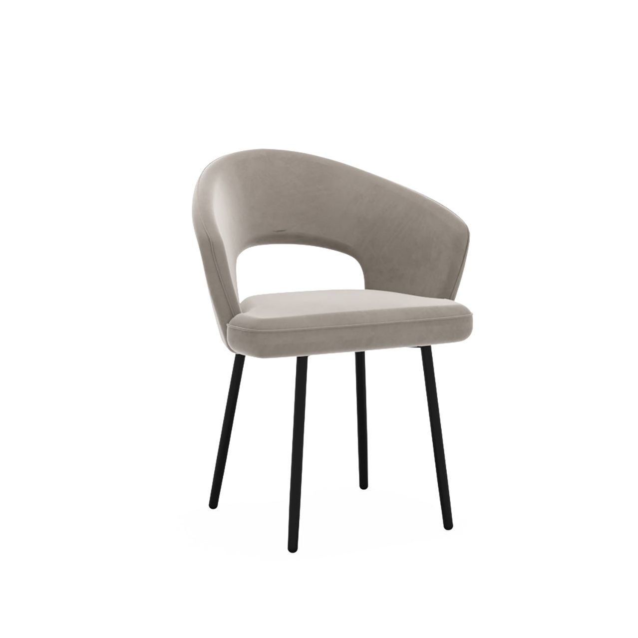 Chaise de salle à manger Donda - Minimalisme chic