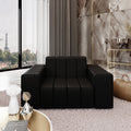 Fauteuil Astra - Structure en bois massif et tissu premium