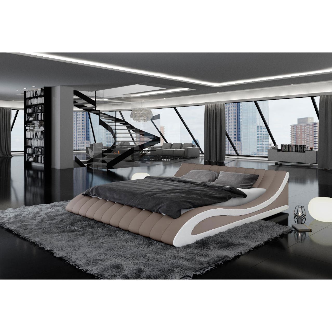 Lit Galileo - Design futuriste et confort exceptionnel