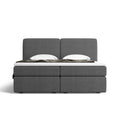 Lit boxspring Lumeo - Rangement et confort intégré