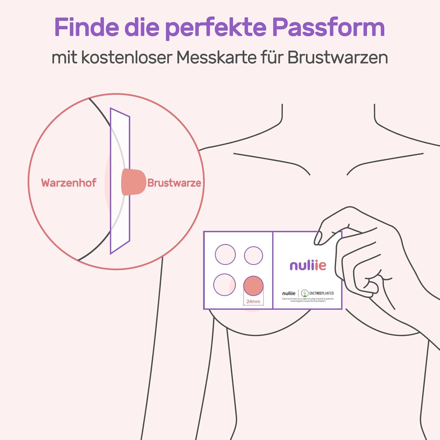 Nuliie Milchpumpe Elektrisch tragbare S32, Elektrische milchpumpe freihändig 4 Modi 9 Stufen mit 18/21/24 mm komfortabler Flansch, Privat, mit Ersatzzubehör im Lieferumfang (2Packs, Weiß)