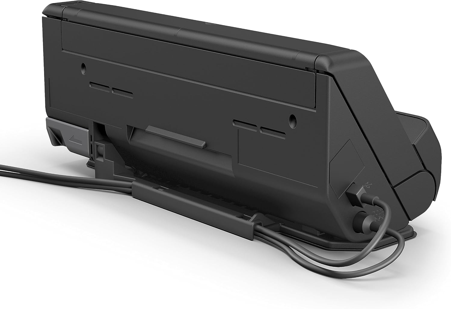 Epson Wi-Fi Scanner ES-C320W, kompakter A4 Business Scanner mit geringem Stromverbrauch, Duplex-Einzugscanner mit vielseitiger Medienverarbeitung, schwarz