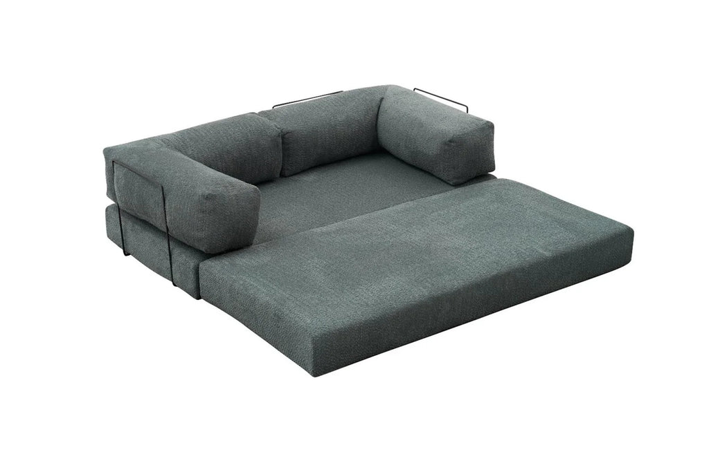 Comfort 3er Sofa - Grün