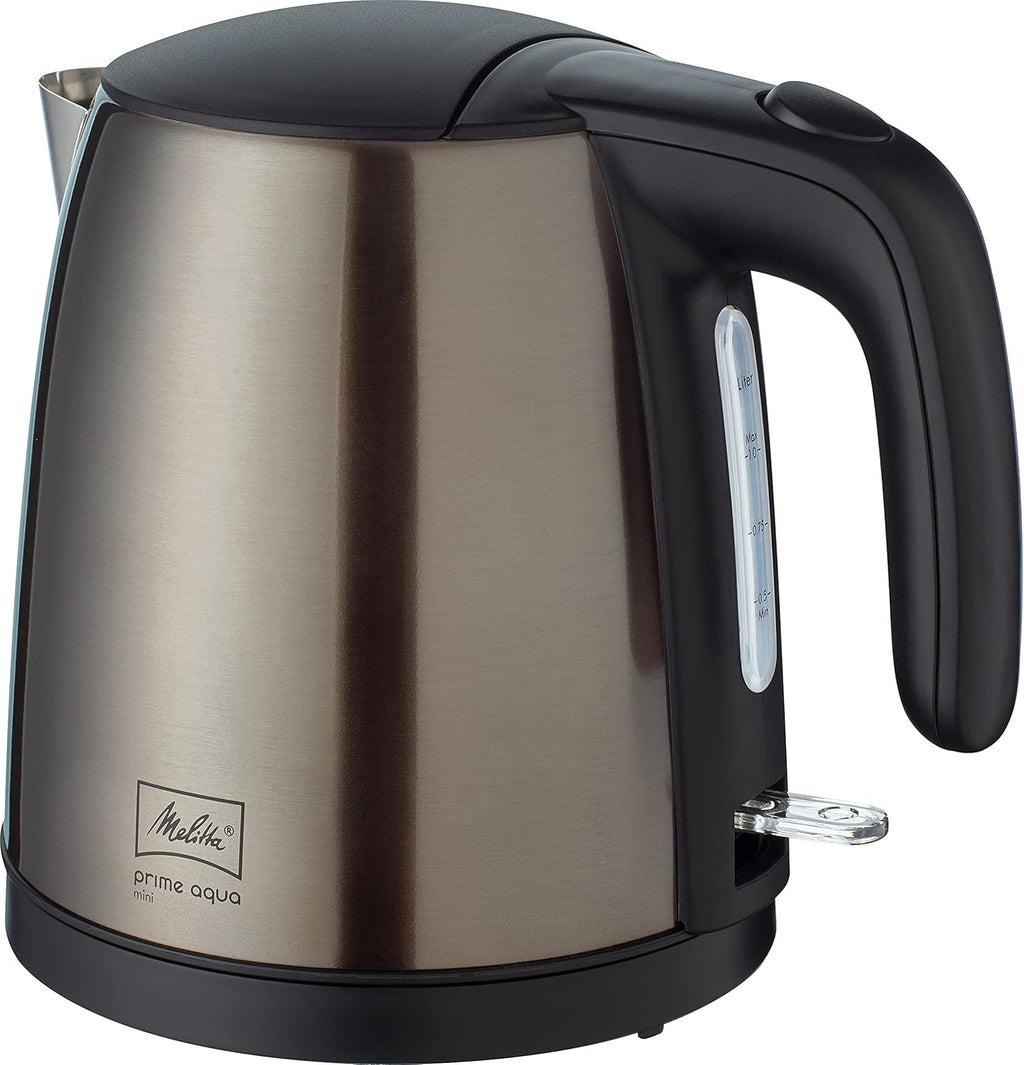 Melitta AromaFresh - Filterkaffeemaschine - mit Glaskanne - integriertes Mahlwerk - Timer Funktion - 10 Tassen - Pure Black