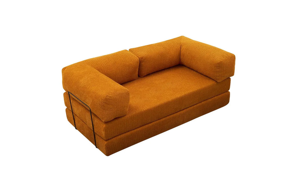 Comfort 3er Sofa - Orange