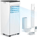 Mobile Klimaanlage 9000 BTU mit Abluftschlauch | 4-in-1 Mobiles Klimagerät | Leiser Betrieb