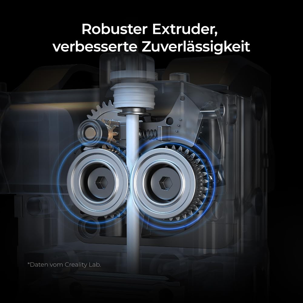 Creality K2 Plus Combo 3D-Drucker, 16-Farben Multimaterial-Druck, 350³mm XXL-Bauraum, Servo-Direktantrieb, Dual-KI-Kameras, Ultra-Leise