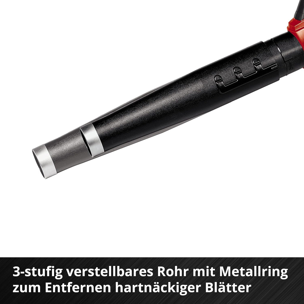 Einhell Professional Akku-Laubblser GP-LB 36/210 Li E-Solo Power X-Change (Lithium-Ionen, 816m/h Blasleistung, Turboschalter, 3-stufiges + abnehmbares Rohr, ohne Akku und Ladegert)