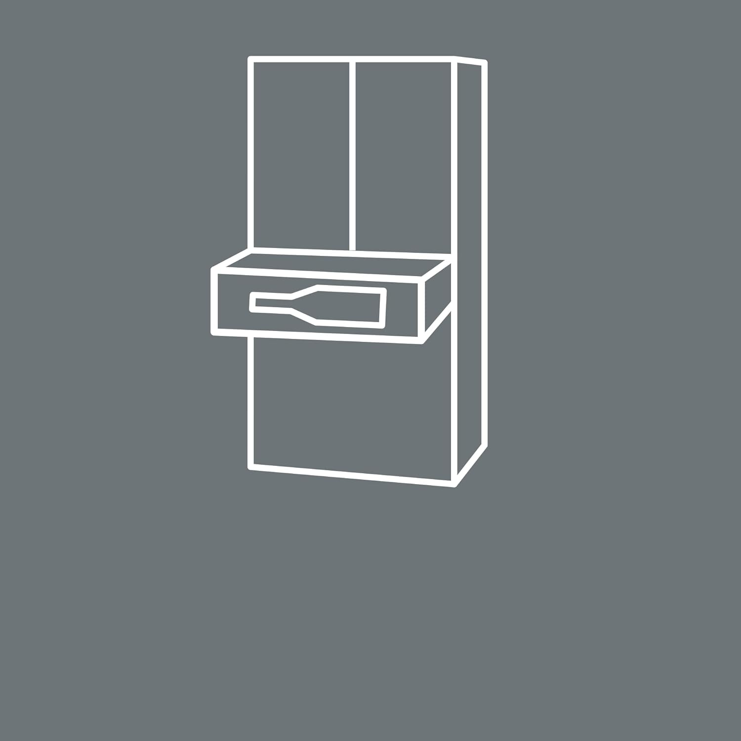 SIEMENS KF96NVPEA iQ300 Multi-Door-Kühlschrank, 183 x 91 cm, 405 L Kühlen & 200 L Gefrieren, hyperFresh längere Frische, noFrost nie wieder abtauen, superCooling schnellere Kühlung