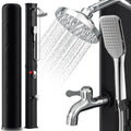 Sonnewelt 60L Solardusche Gartendusche Inkl. Schutzhaube und Handbrause