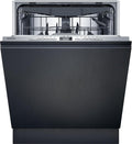 Siemens SN43ES14VE, iQ300 Smarter Geschirrspüler, Unterbau-Spülmaschine mit Besteckschublade, 60 cm, automatische Türöffnung dank autoOpen dry, besonders leise mit iQdrive-Motor, aquaStop, Edelstahl