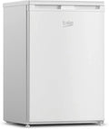 Beko TSE1424N b100 Tischkühlschrank, 128 l Gesamtrauminhalt, wechselbarer Türanschlag, gute Beleuchtung im Gerät, 37 dB, robuste Glasablagen, Weiß
