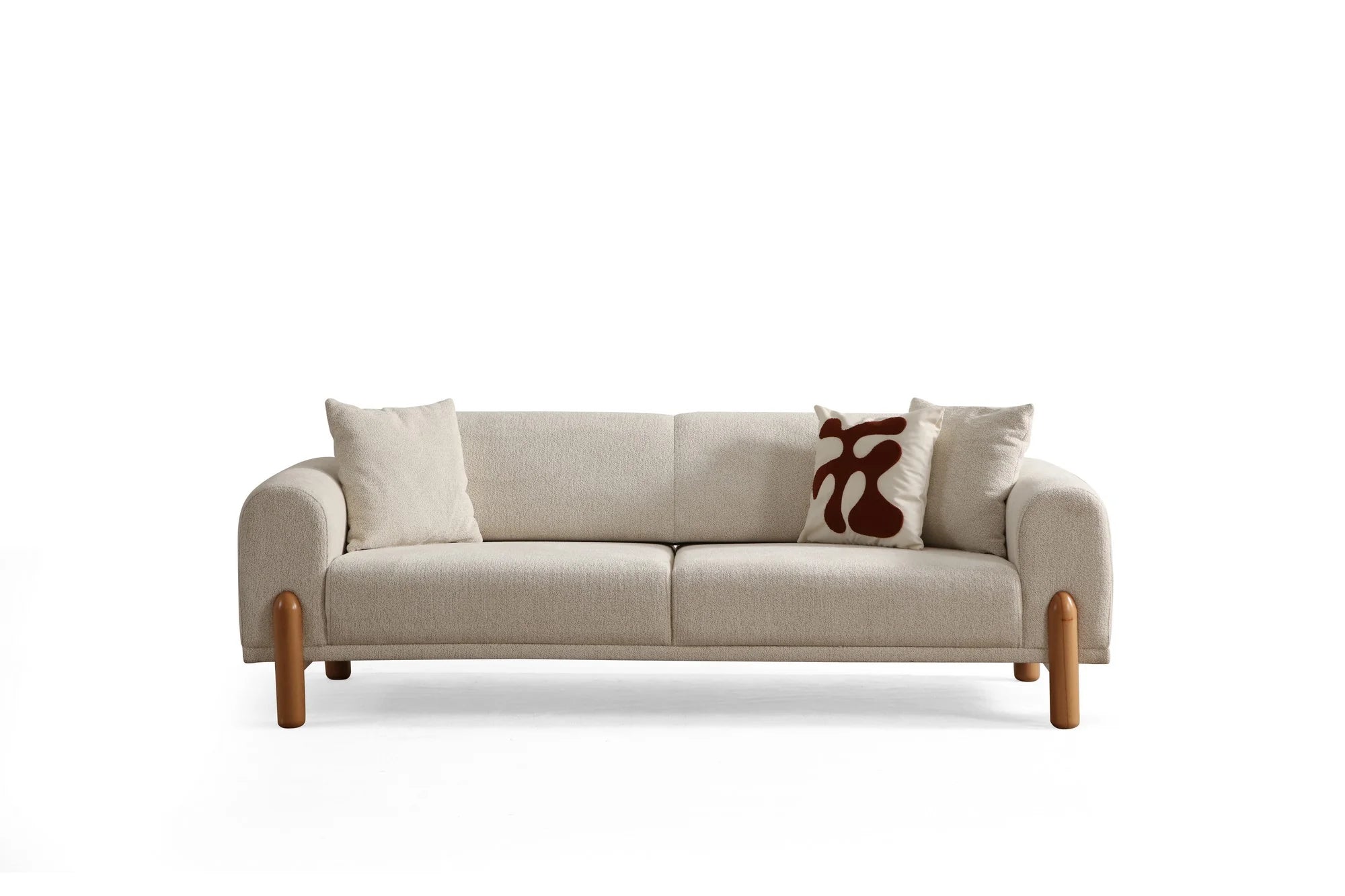 Lyke 3 Sitzer Bettsofa - Sahne