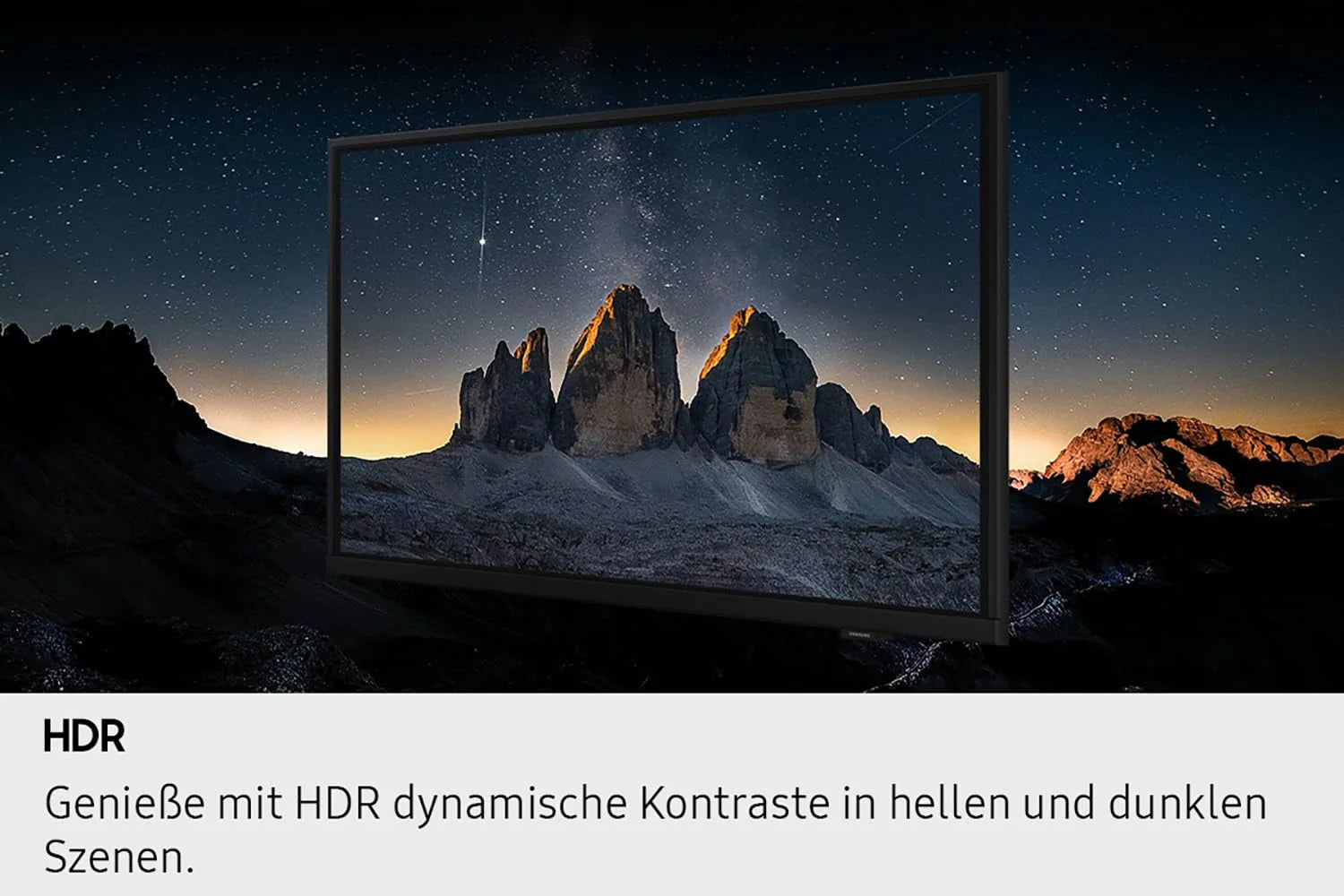 Samsung Full HD F6009F 24 Zoll (61 cm) LED Flachbildfernseher, PurColor-Technologie, HDR, Object Tracking Sound Lite, Knox Security, One UI Tizen, Smart TV, Unbegrenzt kostenlose Inhalte