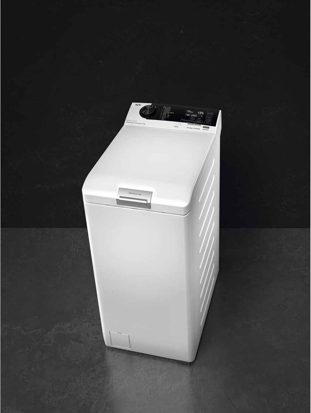 AEG LTR7A71370 Waschmaschine Toplader / Serie 7000 mit ProSteam / ProSteam - Auffrischfunktion / 7,0 kg / Leise / Mengenautomatik / Nachlegefunktion / Wasserstopp / 1300 U/min
