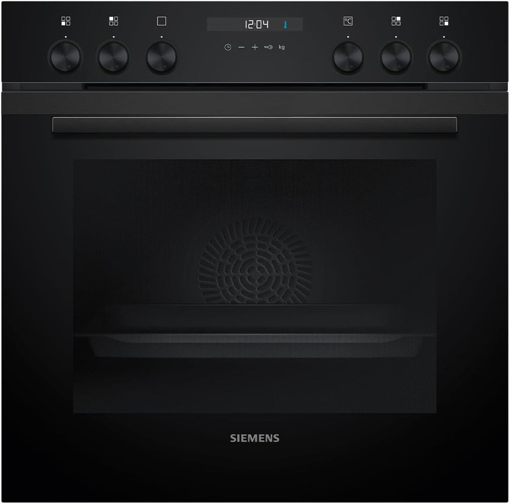 Siemens EQ522IA01, Einbauherd-Set, Bestehend aus HE517GBS4 Herd, 60 x 60 cm, 3D Heißluft, Selbstreinigung, Clip Auszug & EI645CFB6E Induktionskochfeld, Bräterzone, powerBoost, Edelstahl Rahmen