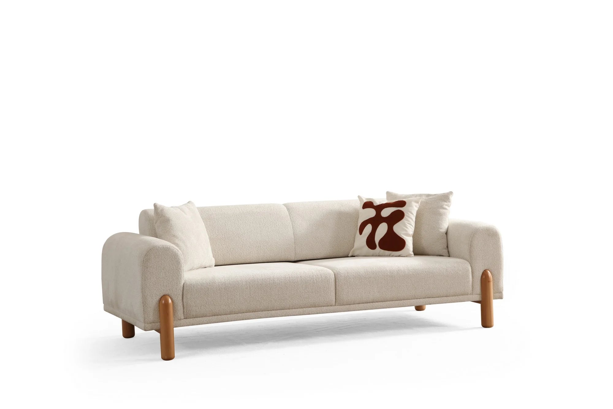 Lyke 3 Sitzer Bettsofa - Sahne