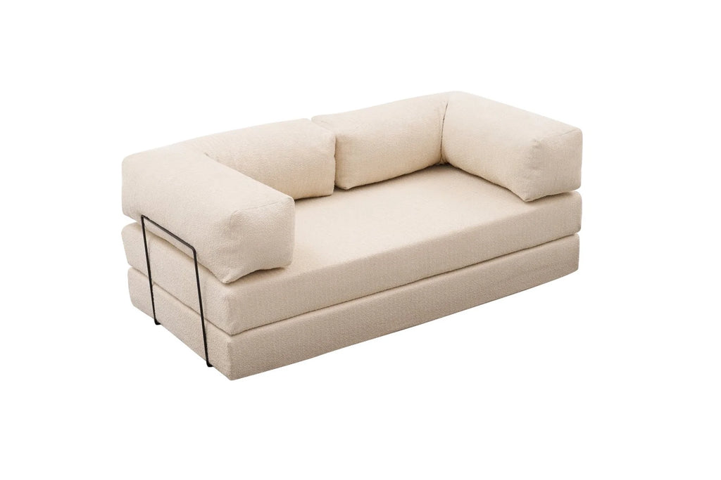 Comfort 3er Sofa - Sahne