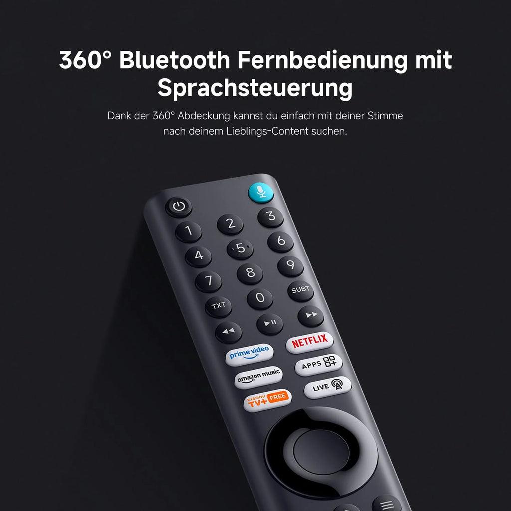 Xiaomi TV F 32, 32 Zoll (81 cm), HD, Smart TV, Fire OS7, Triple Tuner DVB-C/S/S2/T/T2, Dolby Audio™, DTS Virtual:X, DTS-HD, Sprachsteuerung mit Alexa, Kompatibel mit Apple AirPlay