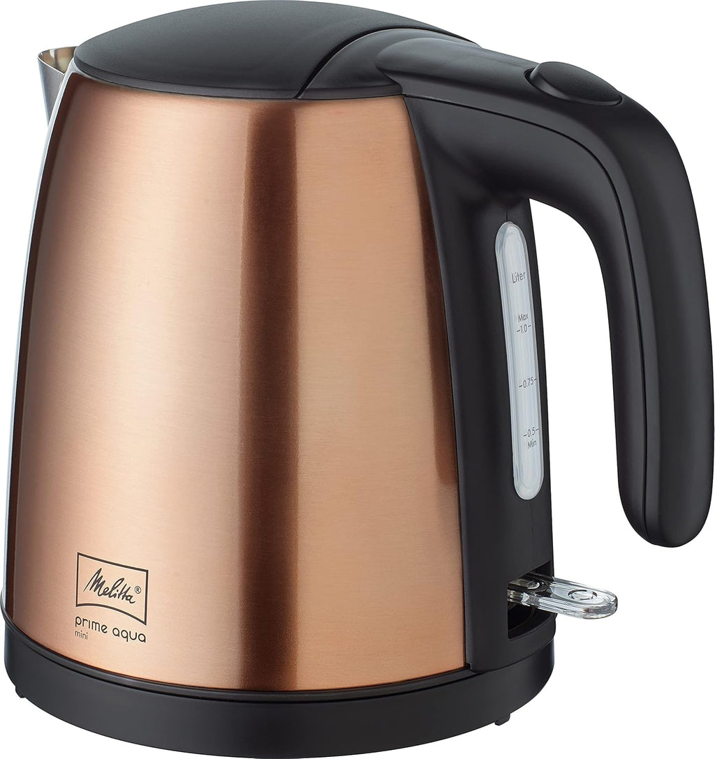 Melitta AromaFresh - Filterkaffeemaschine - mit Glaskanne - integriertes Mahlwerk - Timer Funktion - 10 Tassen - Pure Black